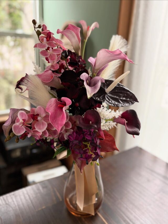 ポインセチアのホワイトブーケ＜アートフラワー＞ | Atelier Lianamana